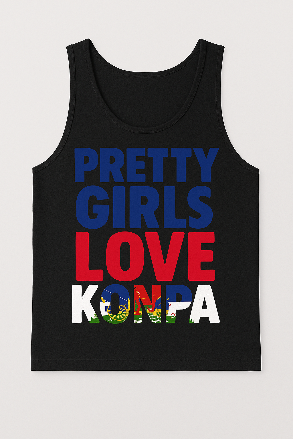 Tank Top Pretty Girls Love Konpa